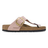 Birkenstock Gizeh Big Buckle Soft Pink Nubuck - Women's Sandal