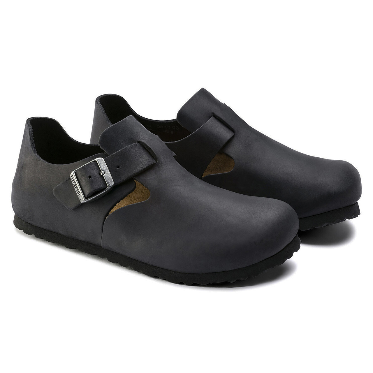 Birkenstock London Black Oiled Leather - Unisex Shoe