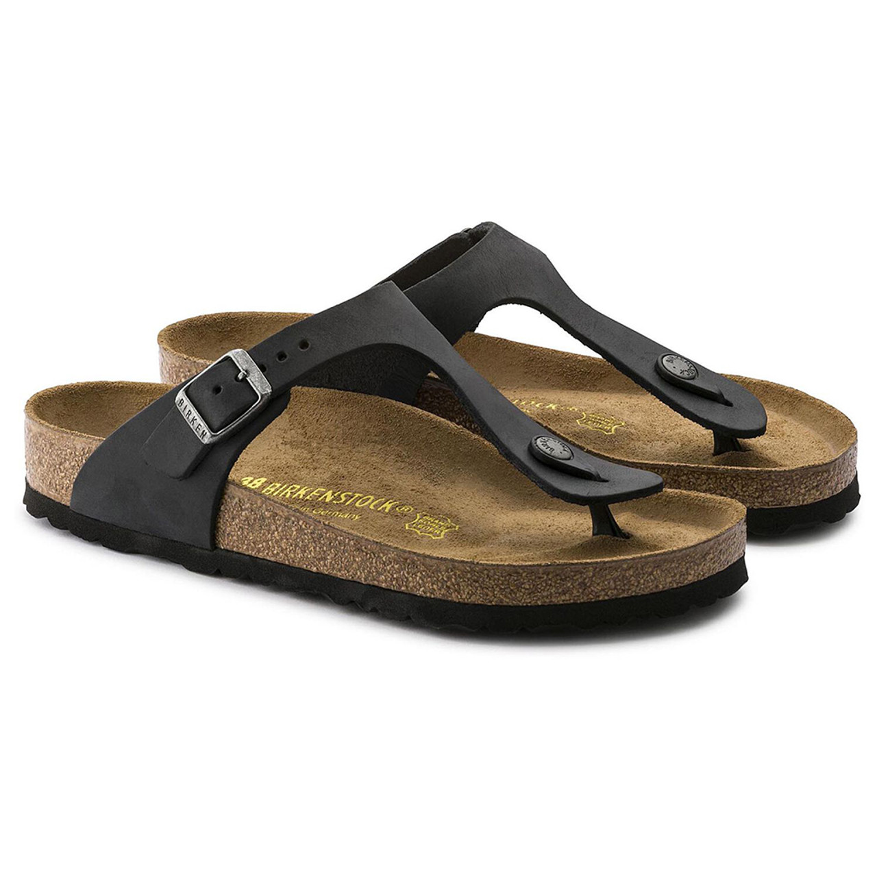 black toe strap birkenstocks