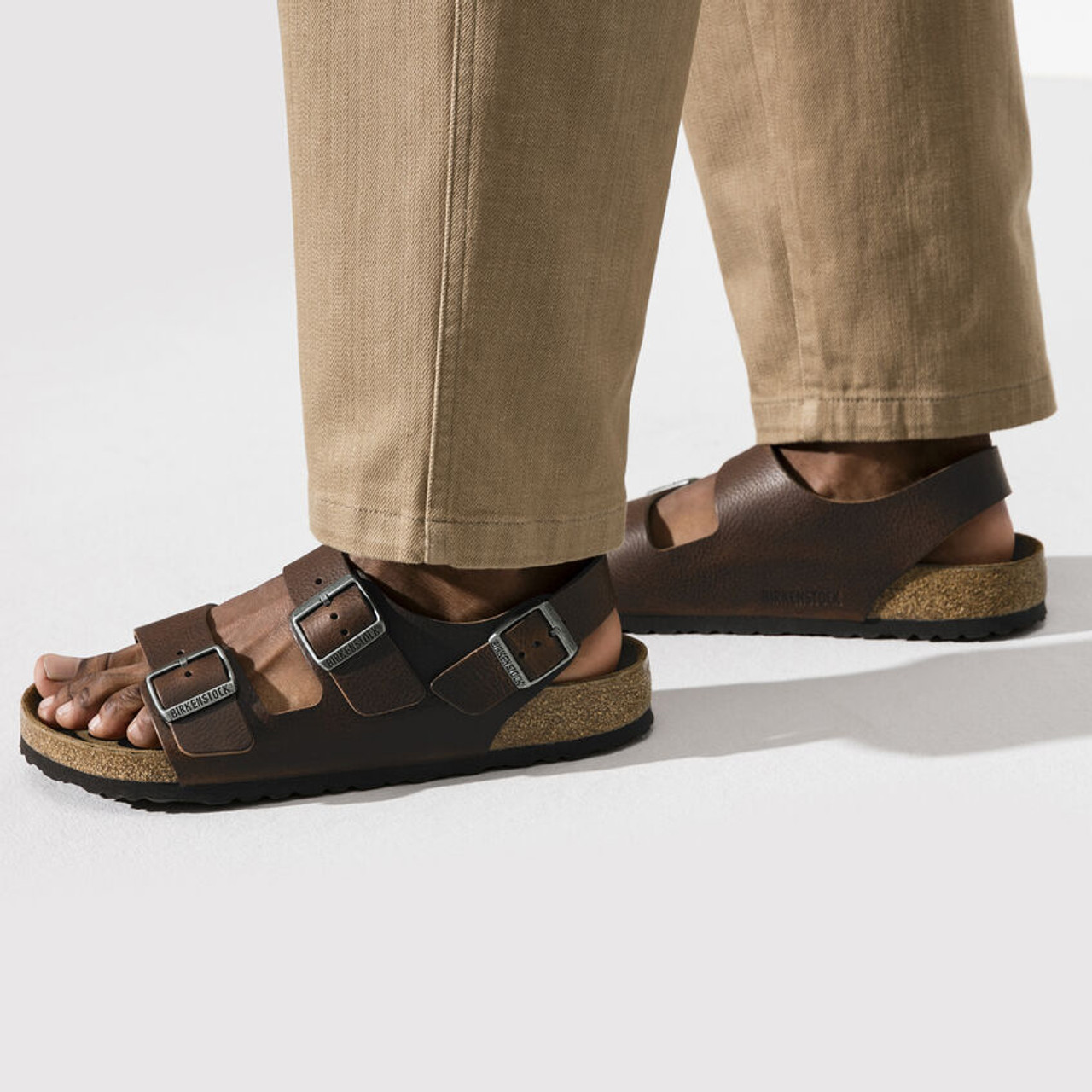 Birkenstock Men's Arizona Birkibuc Sandals | Academy