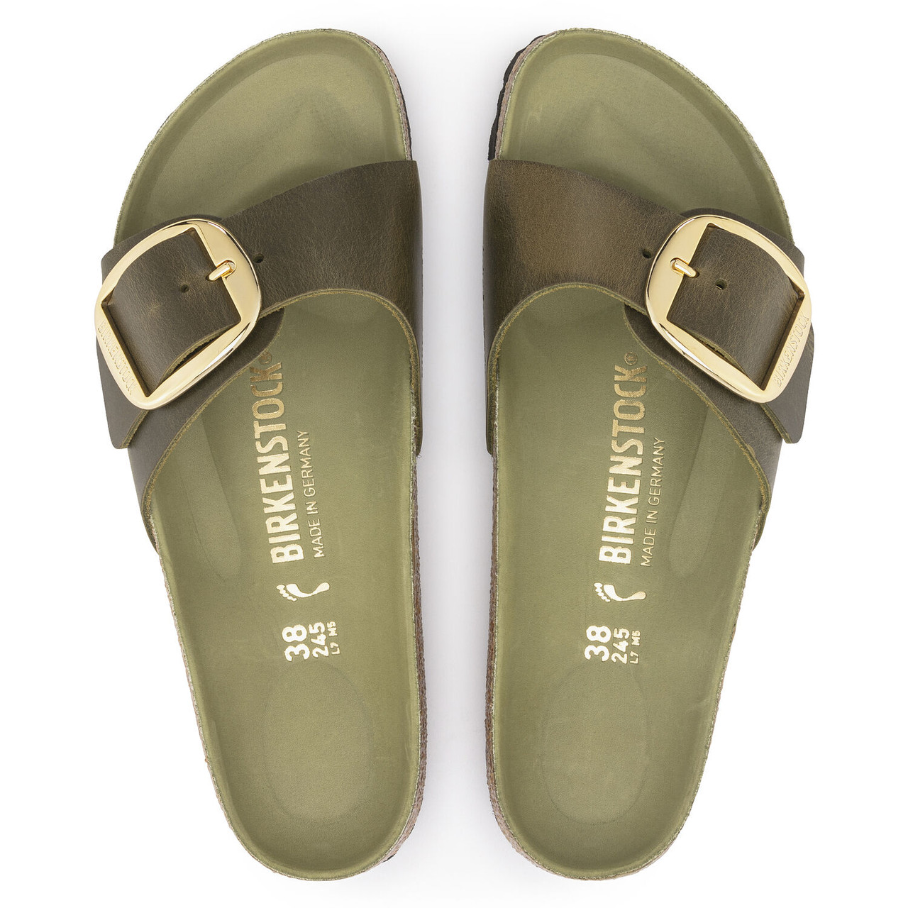 Olive green deals birkenstocks women's