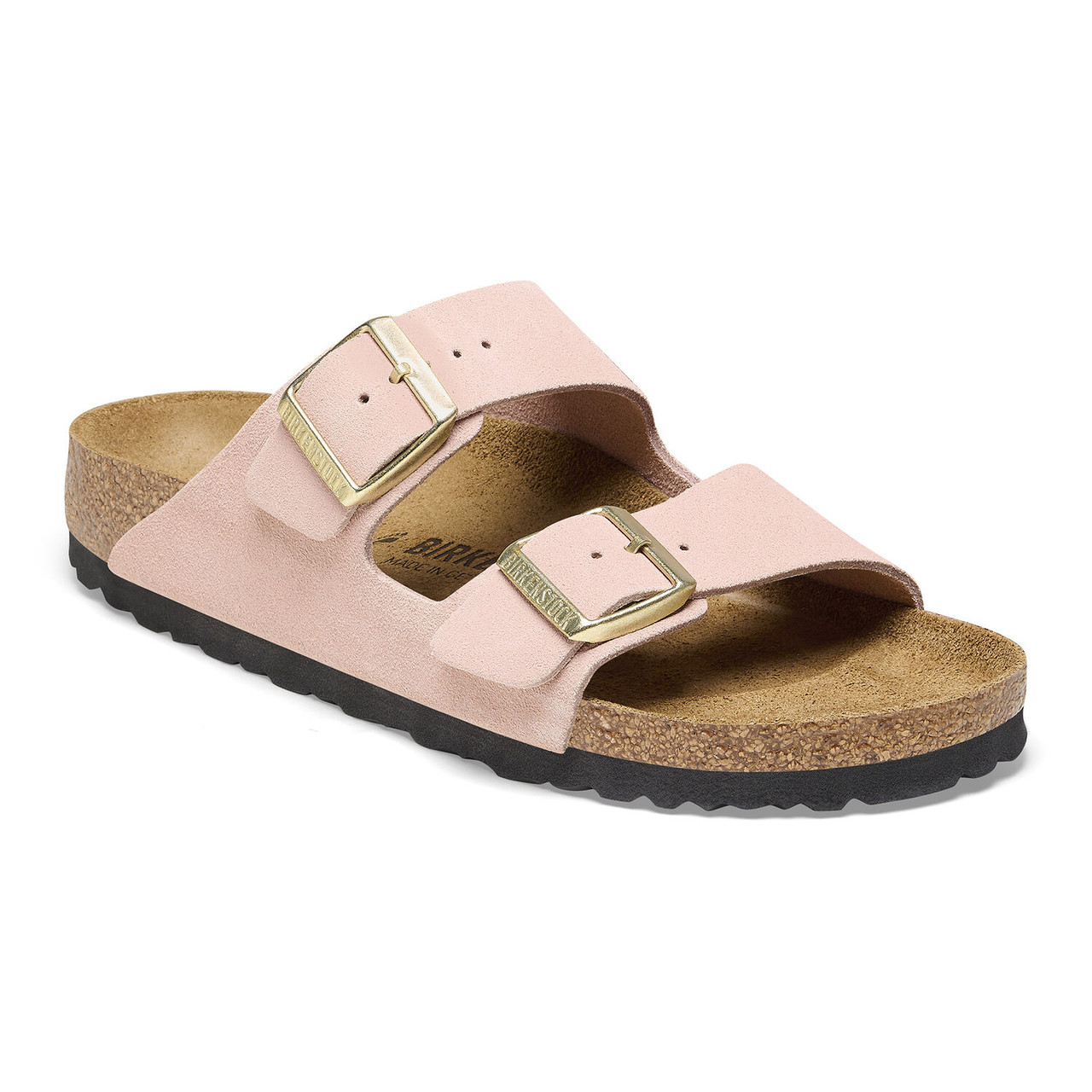 Birkenstock sales suede pink