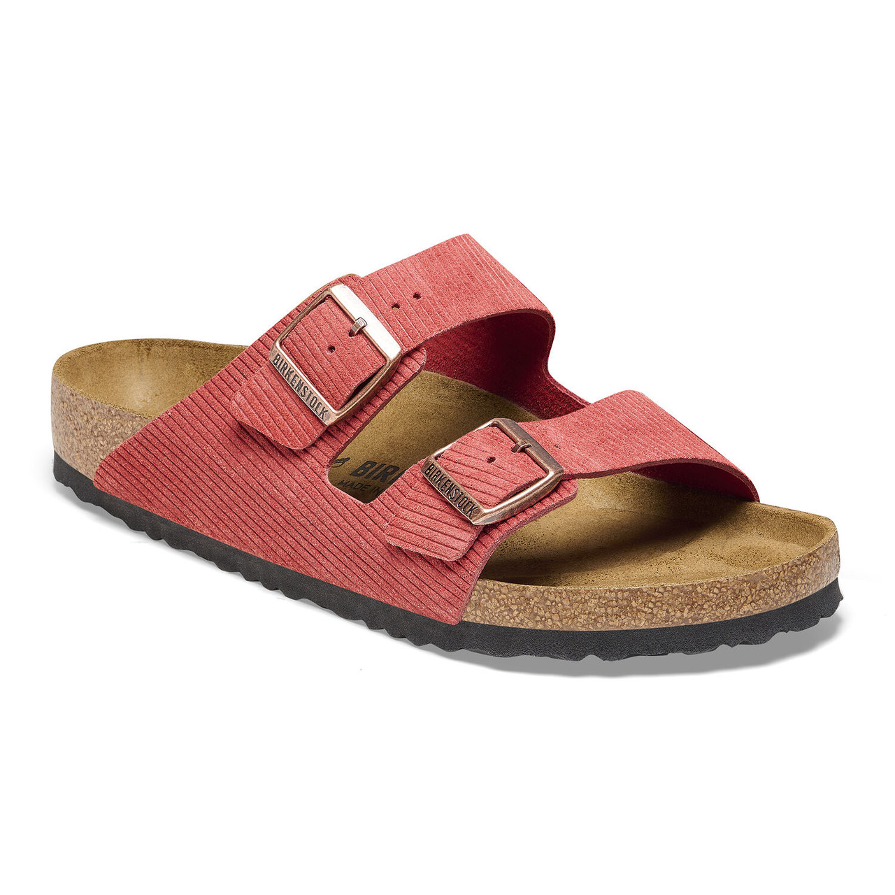 Red deals birkenstocks women's