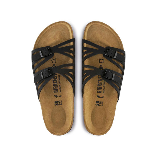 Birkenstock - Granada Sandal - Black Birkibuc