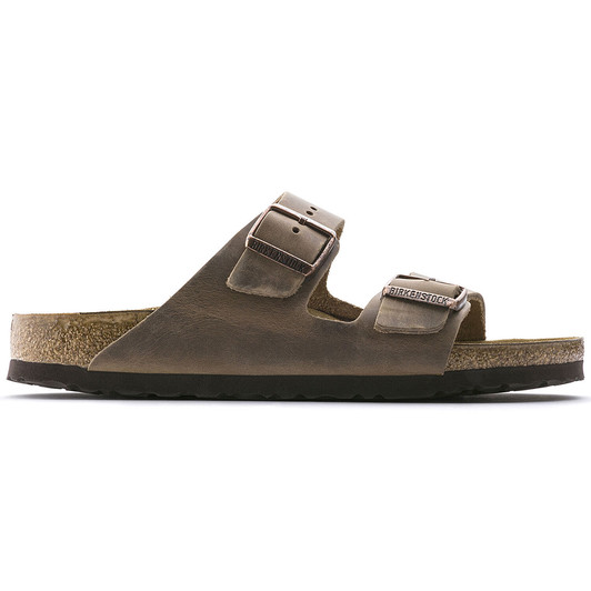 Birkenstock Unisex Arizona Tobacco Brown Oiled Leather Sandal