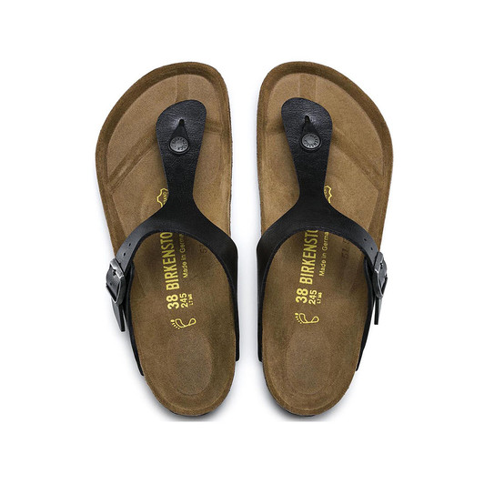 Birkenstock Gizeh Licorice Birko-Flor - Women's Sandals