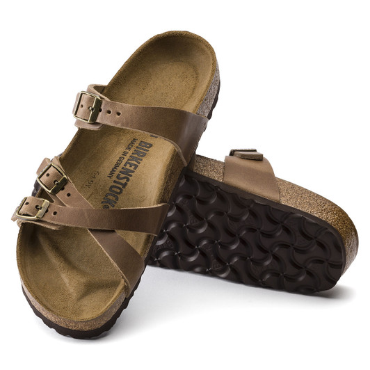 Birkenstock Franca Tobacco Oiled Leather - Women's Sandal