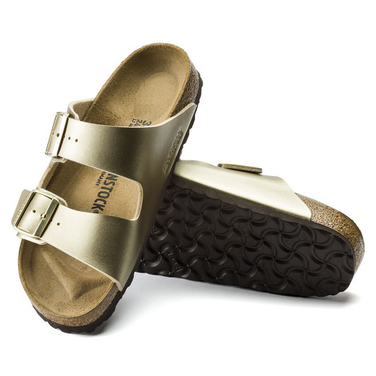 Birkenstock - Arizona Sandal - Gold Birko-Flor