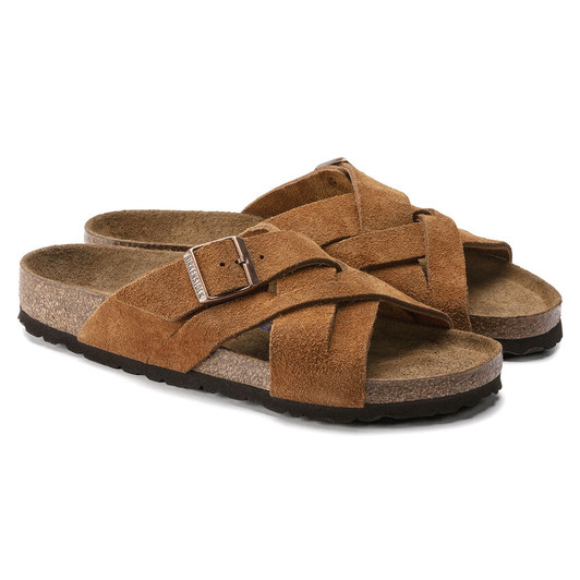 Birkenstock - Lugano Soft Footbed - Mink Suede