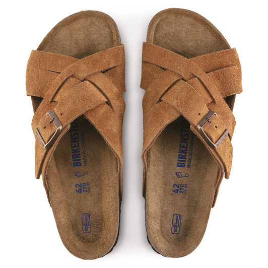 Birkenstock - Lugano Soft Footbed - Mink Suede