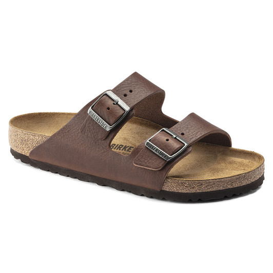 Birkenstock  Arizona Vintage Wood Roast Leather - Men's Sandal