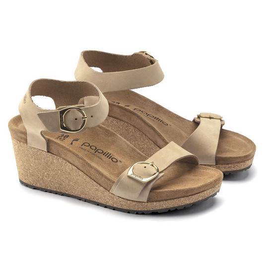 Papillio Soley Sand Castle Nubuck Leather - Women's Sandal (1018421)