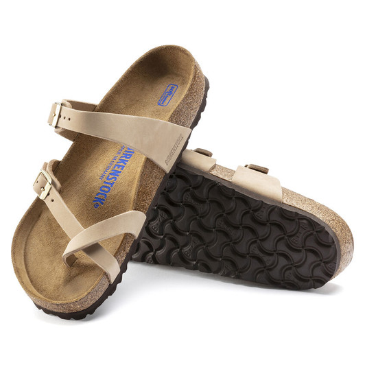  Birkenstock - Mayari Soft Footbed - Sandcastle Nubuck leather