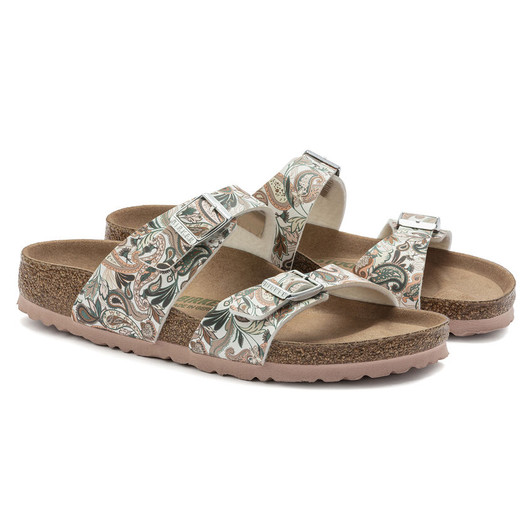 Birkenstock - Sydney Vegan Sandal - Paisley Light Rose Birko Flor