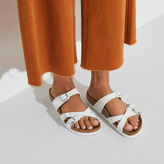 Birkenstock - Franca Sandal - White Leather