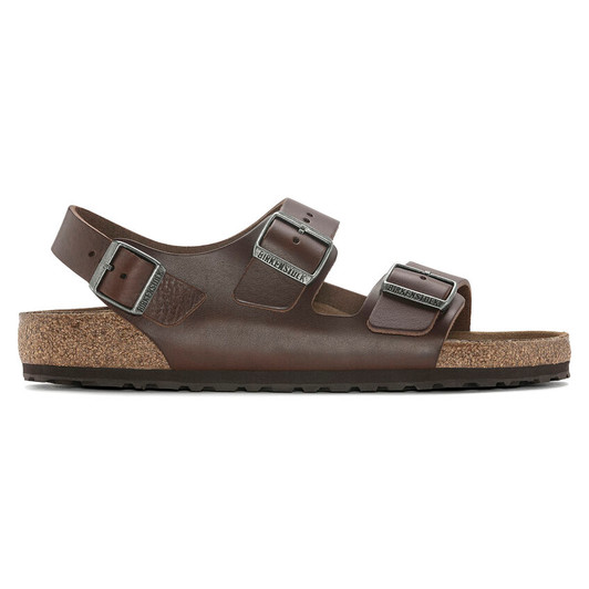 Birkenstock Men's Milano Grip Vintage Roast Leather Sandal