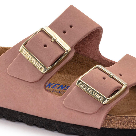 Birkenstock - Gizeh - Old Rose Nubuck – Walk Rite Shoes