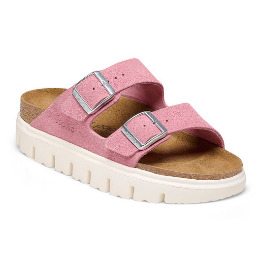 Arizona Chunky Suede Leather Candy Pink - Women's Sandal