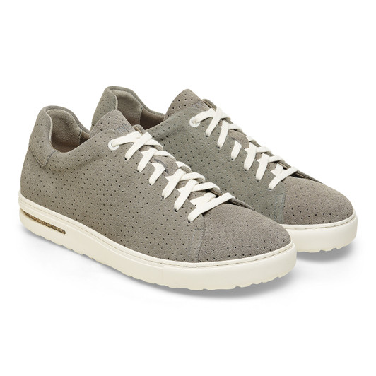Birkenstock Women's Bend Low Dotted Stone Coin Suede Leather Sneaker