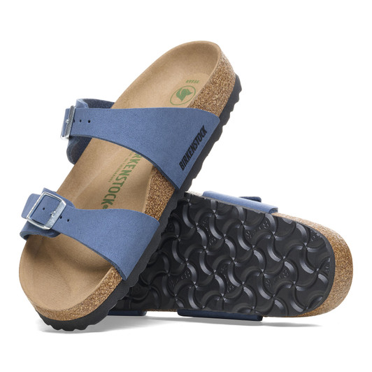 Birkenstock Sydney Vegan Silky Elemental Blue - Women's Sandal