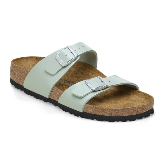 Birkenstock Women's Sydney Graceful Surf Green Birko-Flor Sandal 