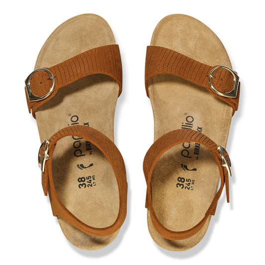 Birkenstock Soley Embossed Burnt Orange - Women's Sandal