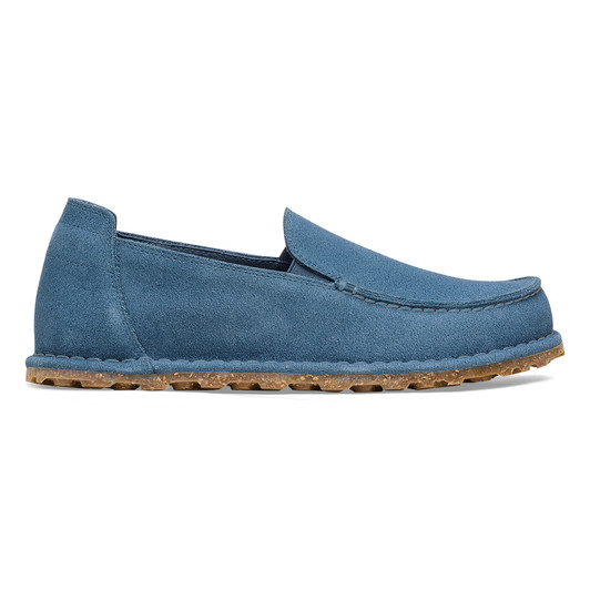 Birkenstock Men's Utti Elemental Blue Suede Shoe