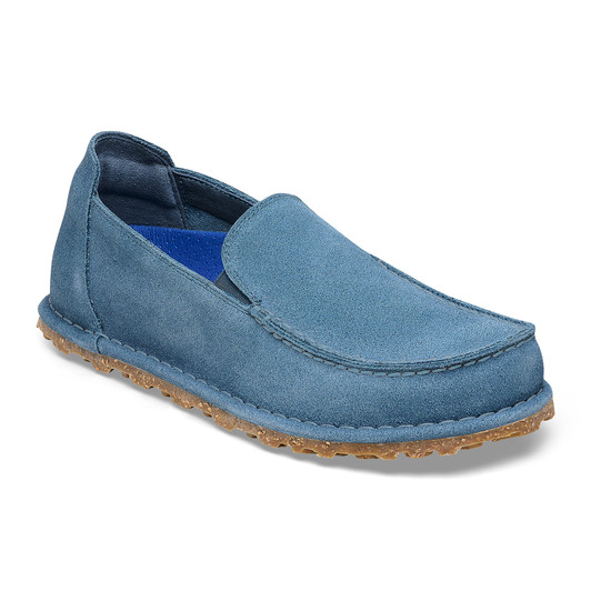 Birkenstock Men's Utti Elemental Blue Suede Shoe