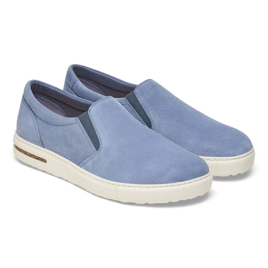 Birkenstock Women's Oswego Elemental Blue Suede Shoe