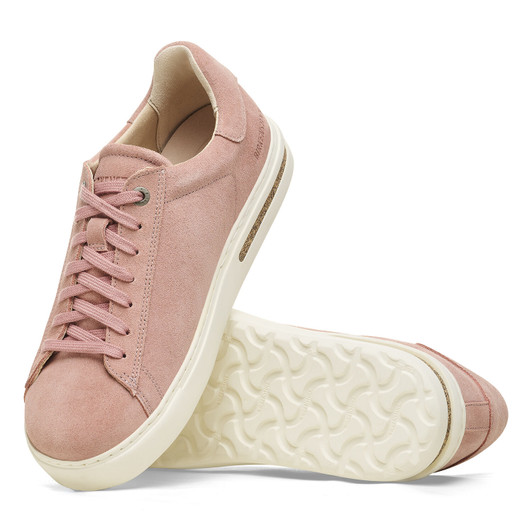 Birkenstock Women's Bend Low Pink Clay Suede Sneaker