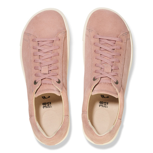 Birkenstock Women's Bend Low Pink Clay Suede Sneaker