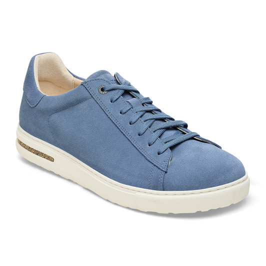 Birkenstock Women's Bend Low Elemental Blue Suede Sneaker