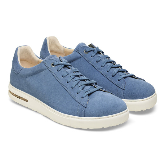 Birkenstock Women's Bend Low Elemental Blue Suede Sneaker