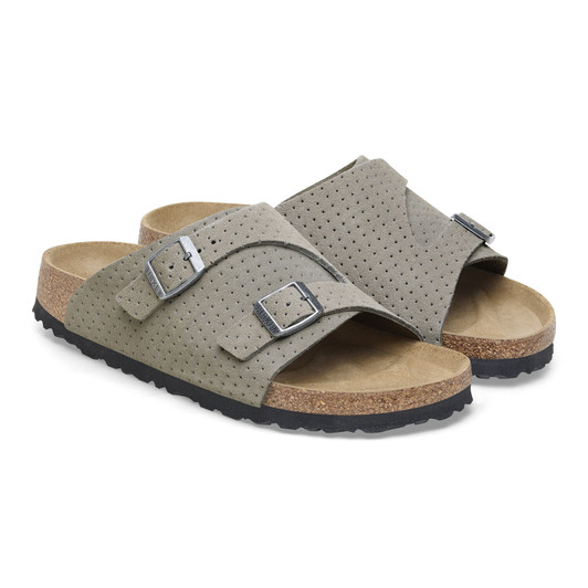 Birkenstock Zurich Dotted Stone Coin Suede leather - Unisex Sandal