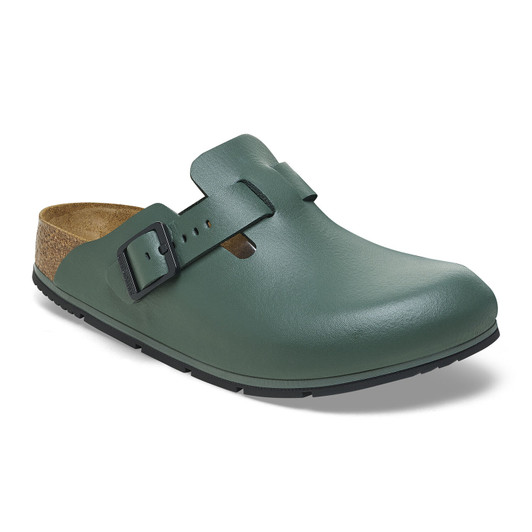 Birkenstock Women's Boston Pro Thyme Leather Clog