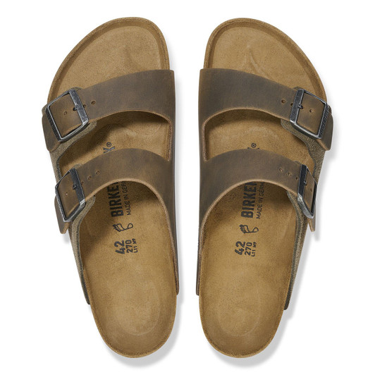 Birkenstock Men's Arizona Thyme Leather Sandal