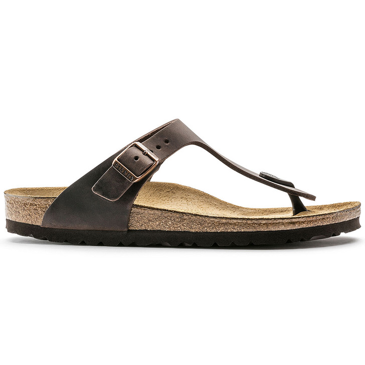 Birkenstock Gizeh Habana Oiled Leather - Women's Sandal