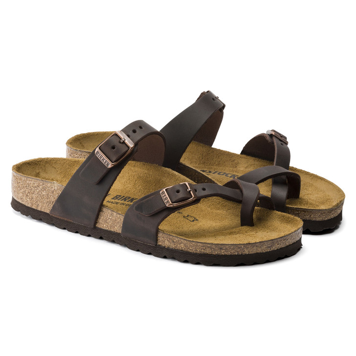 Birkenstock Mayari Habana Oiled Leather - Women's Sandal