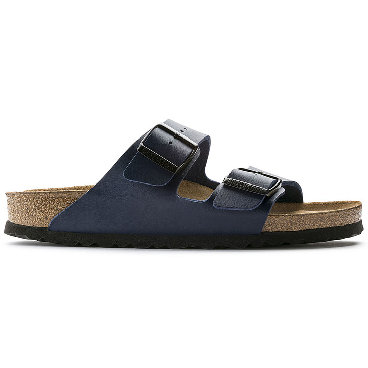 Birkenstock Arizona Soft Footbed Navy Blue Birko Flor - Unisex Sandal