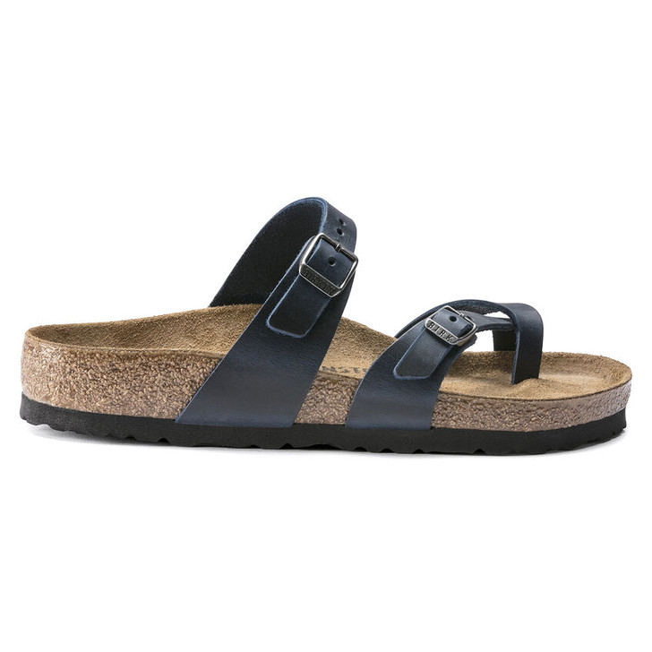 Birkenstock Mayari Blue Oiled Leather - Women's Sandal