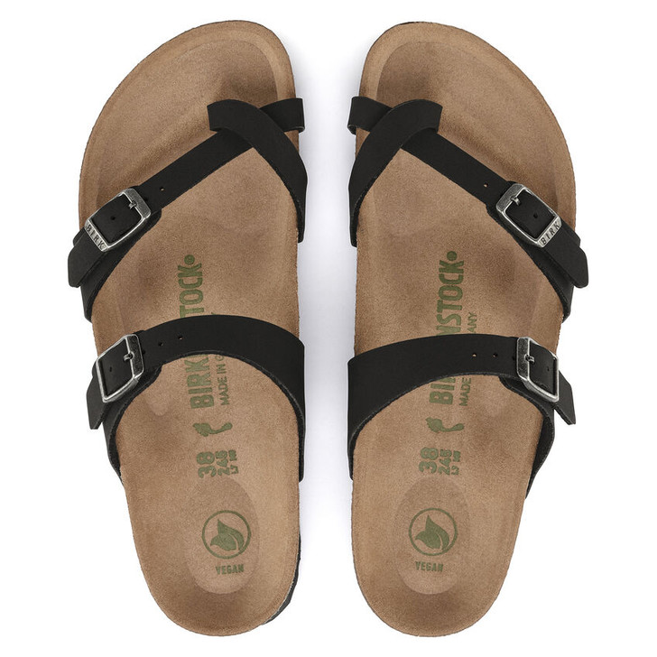 Birkenstock - Mayari Vegan Sandal -Black Birkibuc