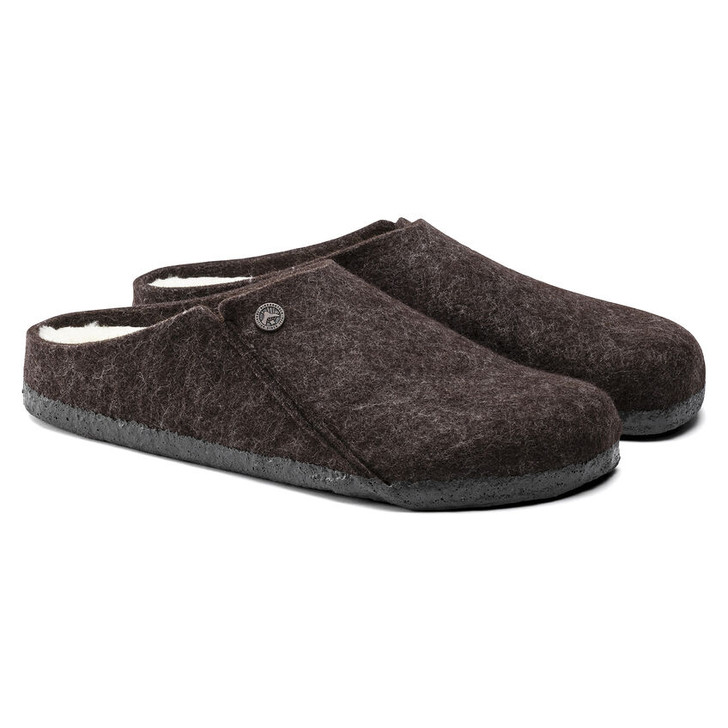 Birkenstock - Zermatt Wool/Shearling Clog - Mocha