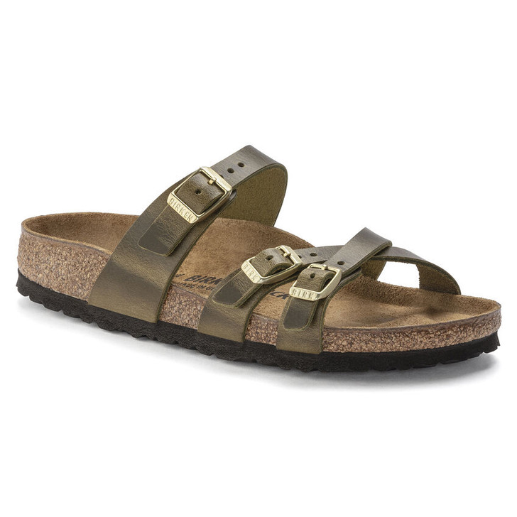 Birkenstock Women's Madrid Big Buckle Detail Canvas Sandals | Dillard's