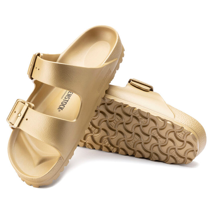 Birkenstock Women's Arizona EVA Metallic Gold Sandal