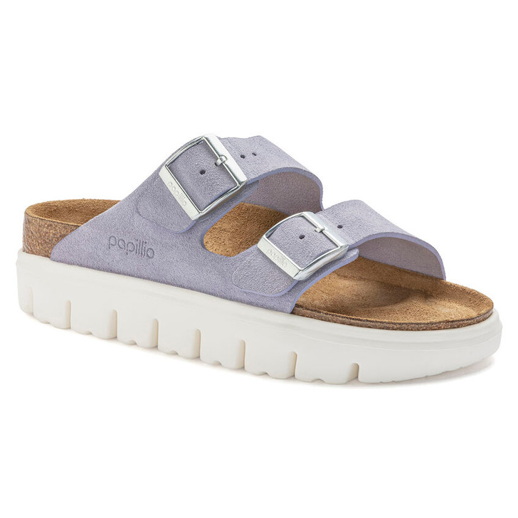 Papillio by Birkenstock Women's Arizona Suede Nubuck Platform Sandals |  Dillard's