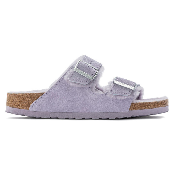 Birkenstock - Arizona Shearling - Purple Fog Suede