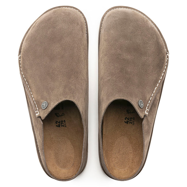 Birkenstock - Zermatt 365 Clog - Gray Taupe Suede