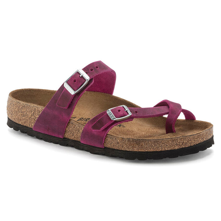 Mayari Festival Fuchsia Oiled Leather Women s Sandal