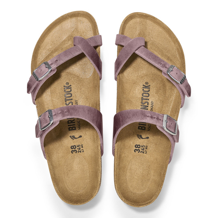 Mayari Lavender Oiled Leather - Women's Sandal (1025053)