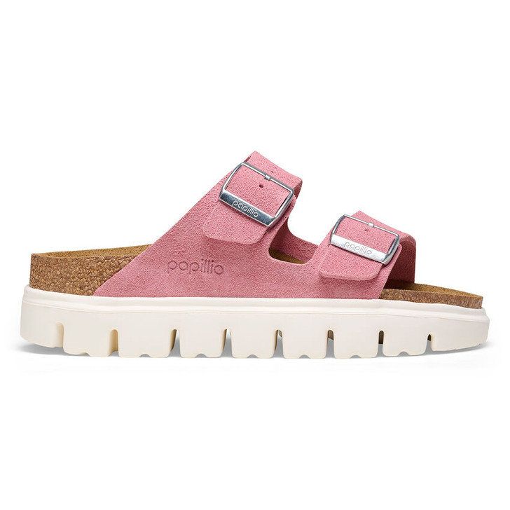 Arizona Chunky Suede Leather Candy Pink - Women's Sandal